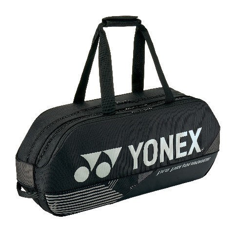 Yonex PRO TOURNAMENT BAG, TENNISVÄSKA - SVART/BLÅ