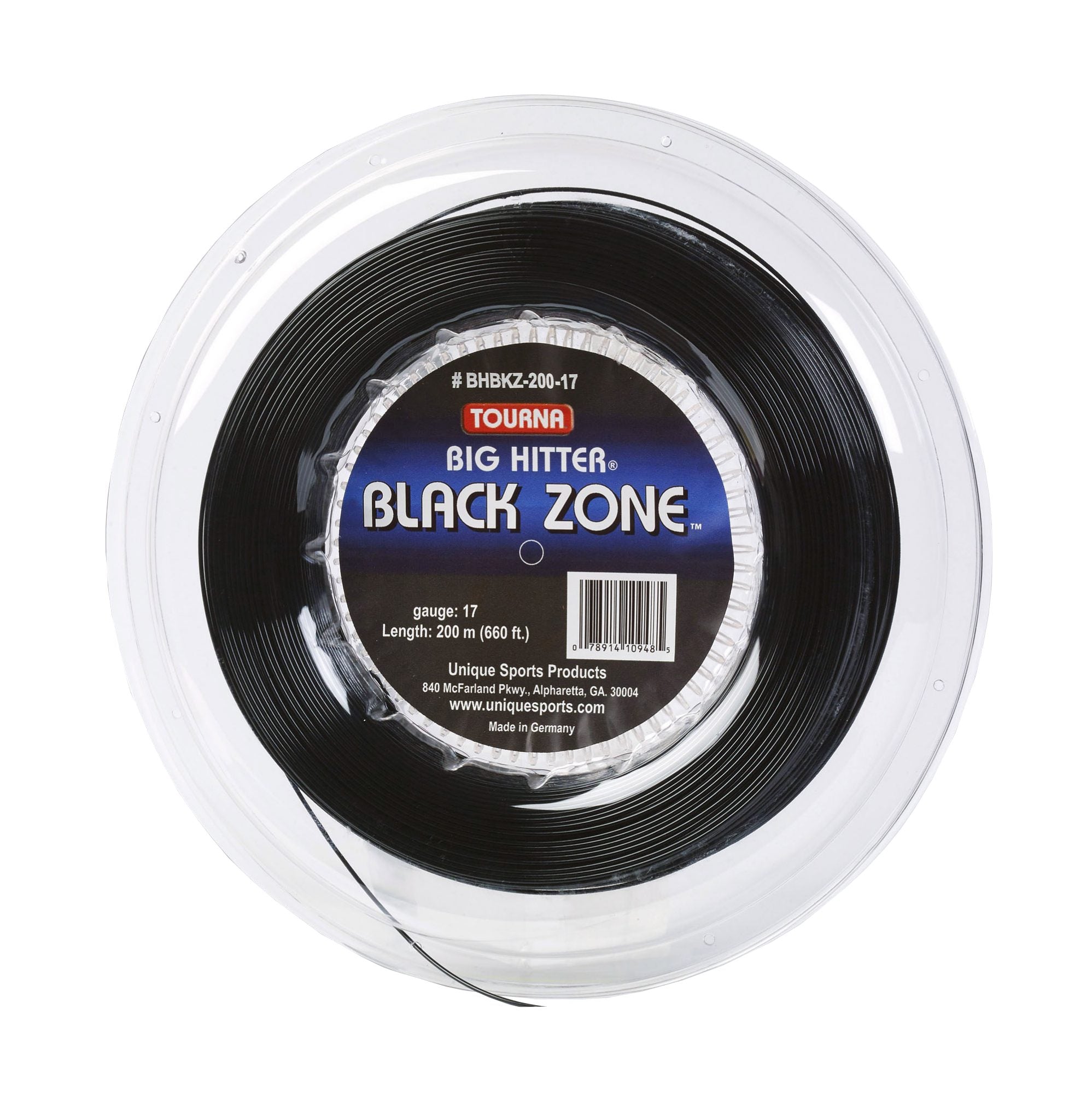 TOURNA BIG HITTER BLACK ZONE 200 METER REEL