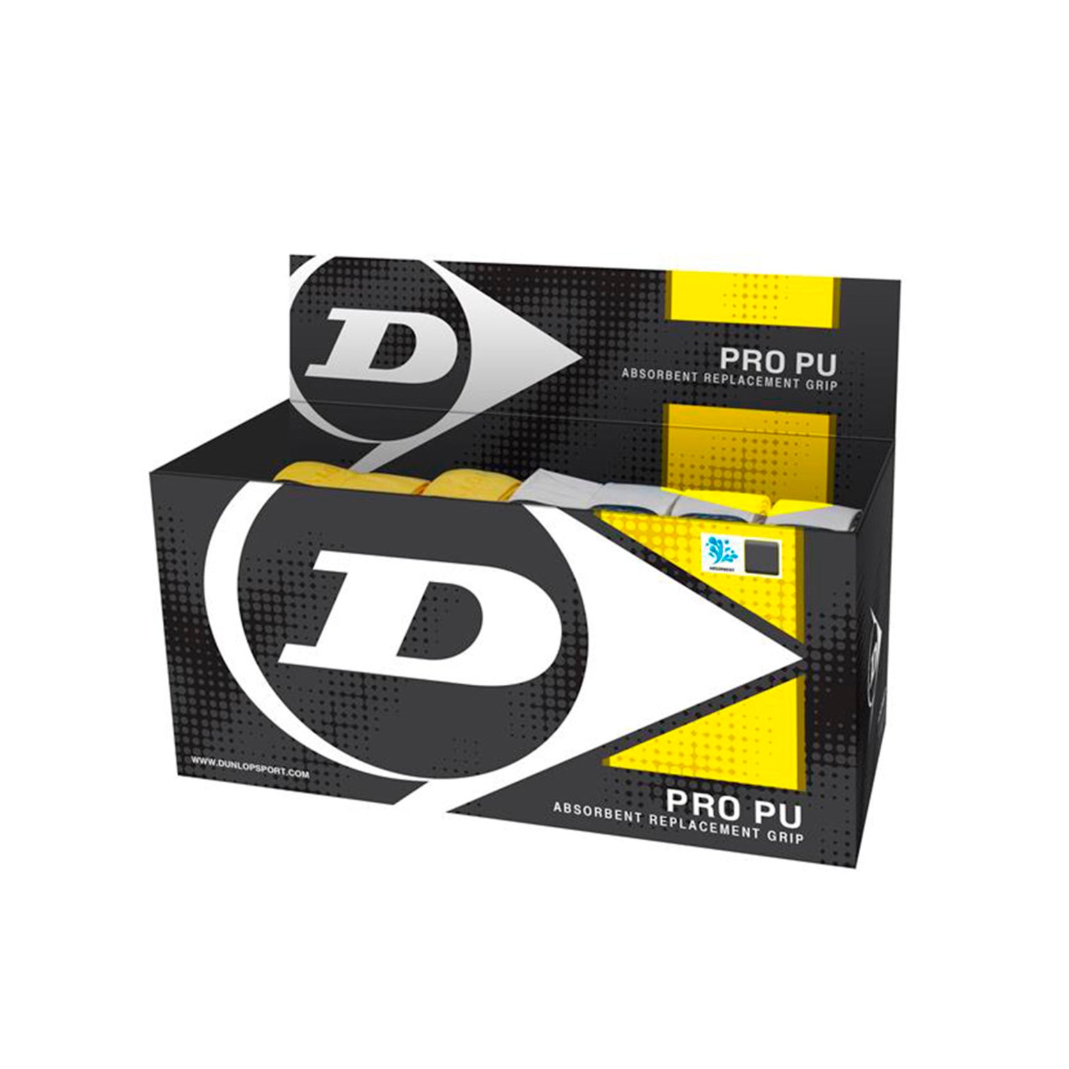 Dunlop Pro Pu Replacement Grip 24 box, TENNIS GREPPLINDOR