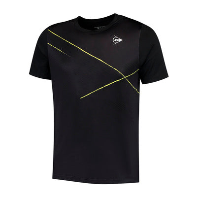 DUNLOP Mens Game Tee 1 - Perf. Line, TENNIS T-SHIRT HERR