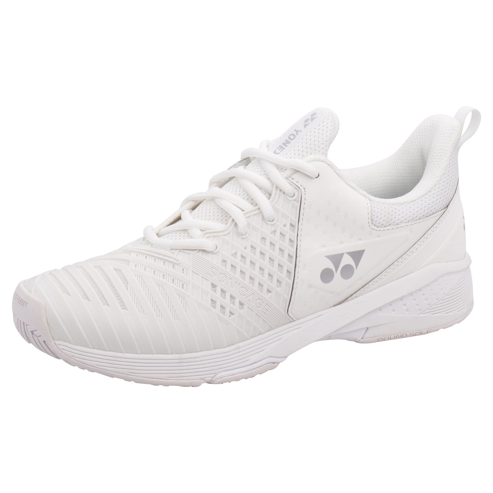 Yonex SONICAGE 3 WOMEN, TENNISSKOR DAM - VITT/SILVER