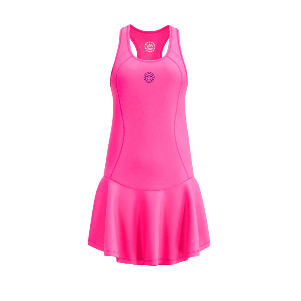 BIDI BADU Crew Junior Dress - pink, TENNISKLÄNNING TJEJ