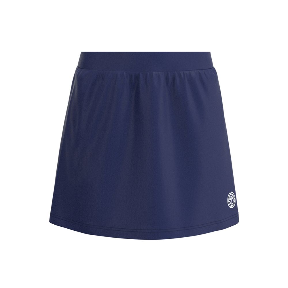 BIDI BADU Crew Junior Skort - dark blue, TENNISKJOL TJEJ