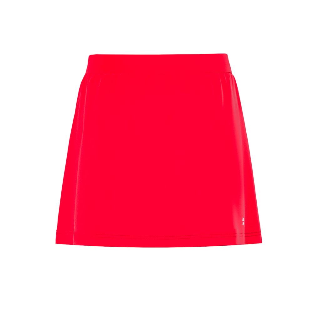 BIDI BADU Crew Junior Skort - red, TENNISKJOL TJEJ