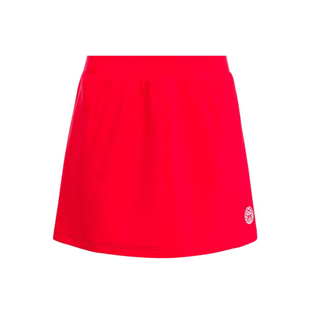 BIDI BADU Crew Junior Skort - red, TENNISKJOL TJEJ