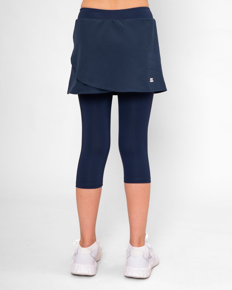 BIDI BADU Crew Junior Scapri - dark blue, TENNISKJOL TJEJ