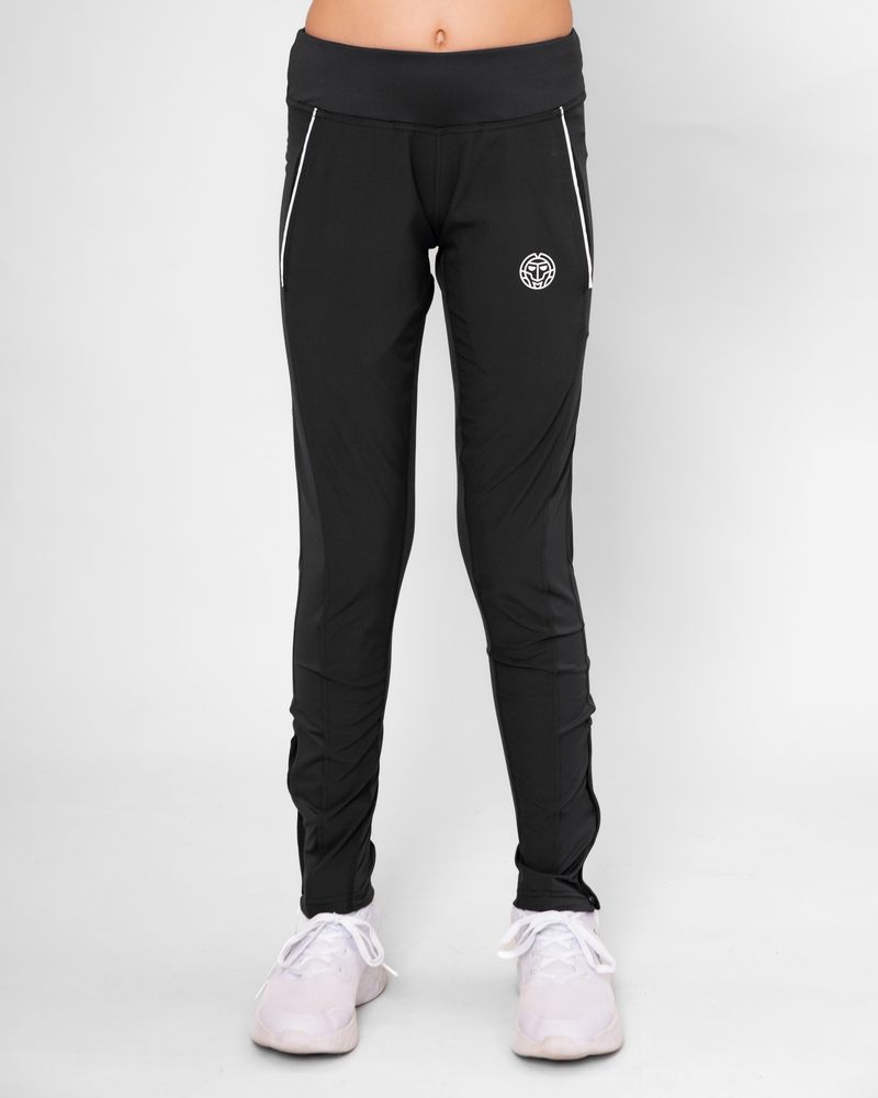 BIDI BADU Crew Junior Pants - black, TENNISBYXOR TJEJ