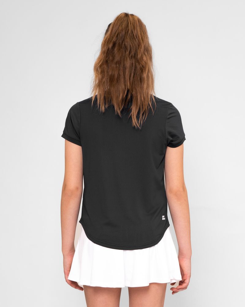 BIDI BADU Crew Junior Tee - black, TENNIS T-SHIRT TJEJ