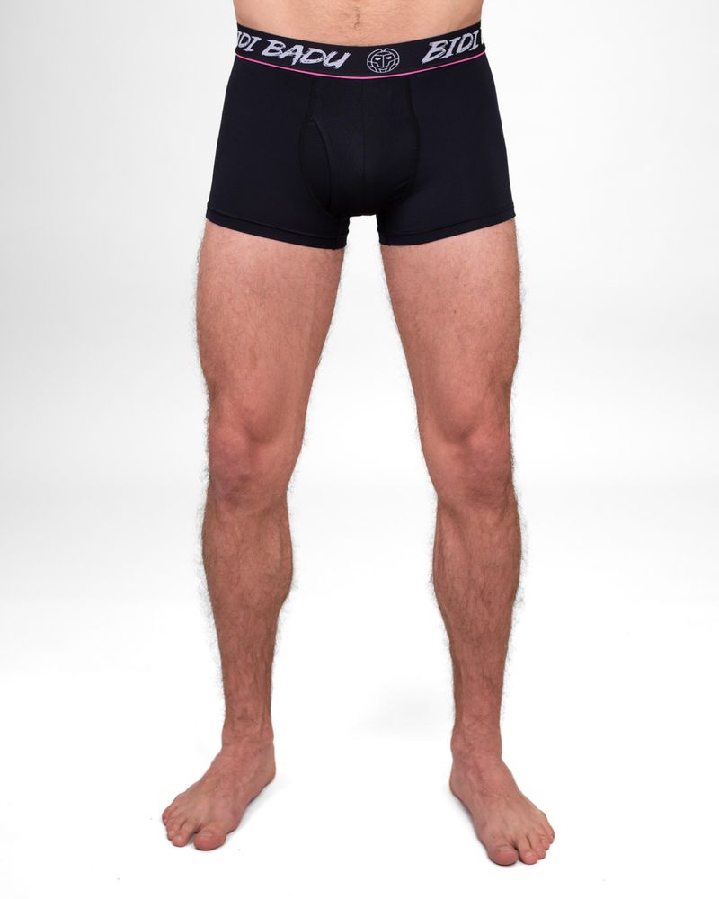 BIDI BADU Crew Boxer Shorts - black, KALSONGER HERR