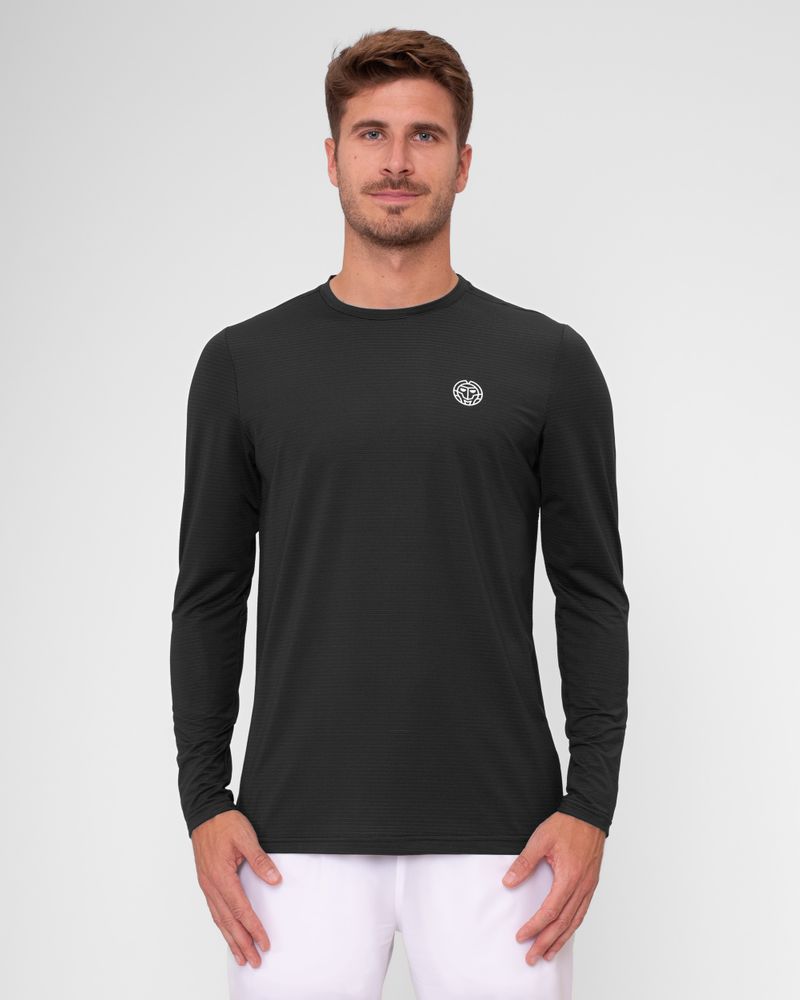 BIDI BADU Crew Roundneck Longsleeve, TENNISTRÖJA HERR