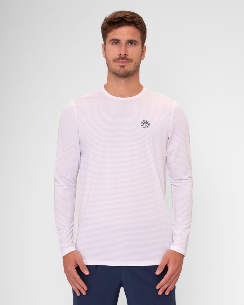 BIDI BADU Crew Roundneck Longsleeve, TENNISTRÖJA HERR