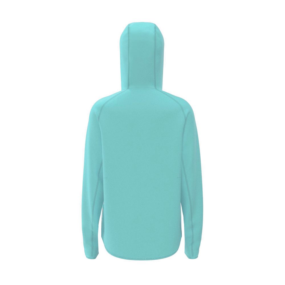 BIDI BADU Crew Hood Jacket - aqua, TENNISJACKA HERR