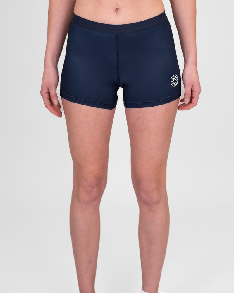 BIDI BADU Crew Shorty - dark blue, TENNISSHORTS DAM