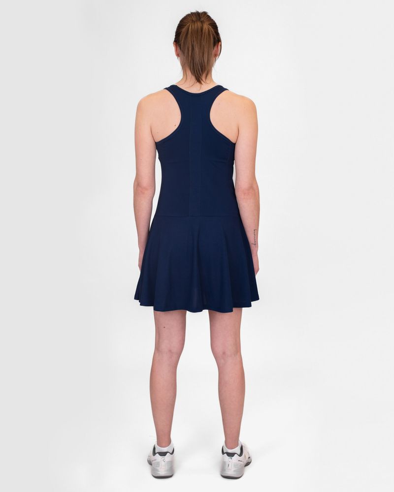 BIDI BADU Crew Dress - dark blue, TENNISKLÄNNING DAM