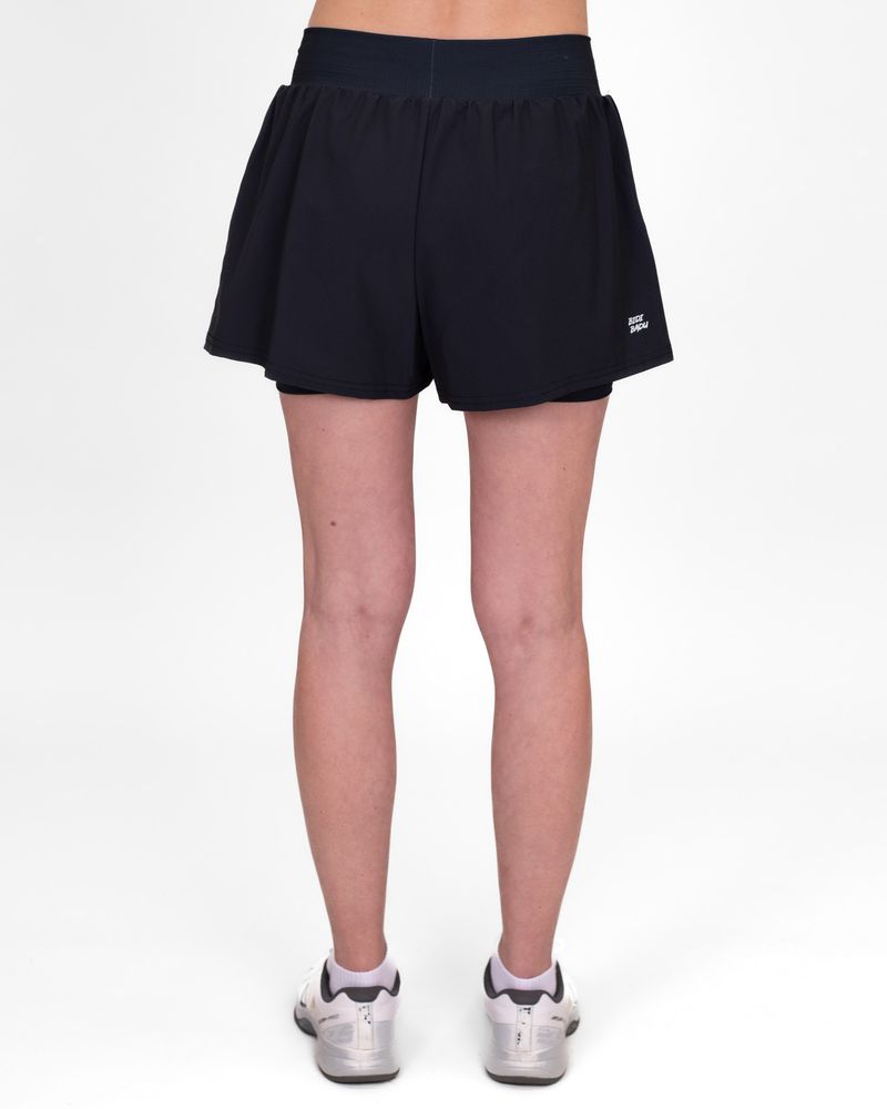 BIDI BADU Crew 2In1 Shorts - black, TENNISSHORTS DAM