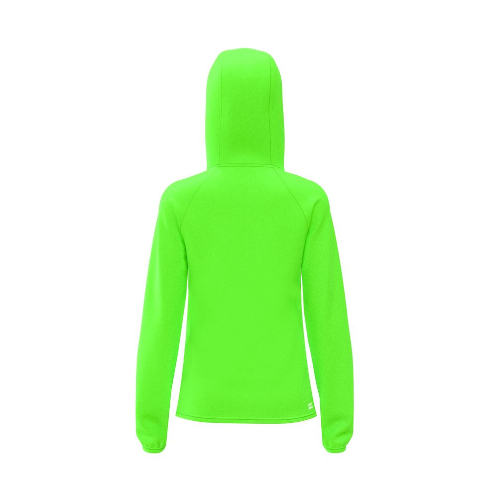 BIDI BADU Crew Jacket - neon green, TENNISJACKA DAM